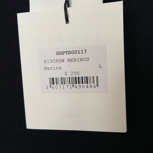 SALE! Sandro men’s crew neck sweater - Picture 3 of 4